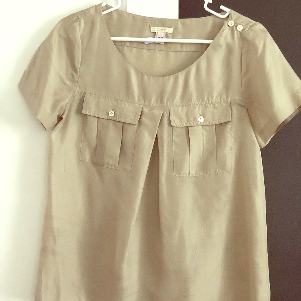 J. Crew silk blouse